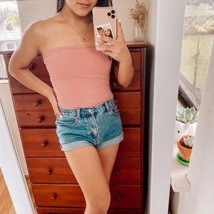 Brandy Melville Mauve Jenny Tube Top